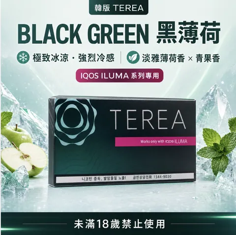 韓版 TEREA 煙彈 韓黑薄荷